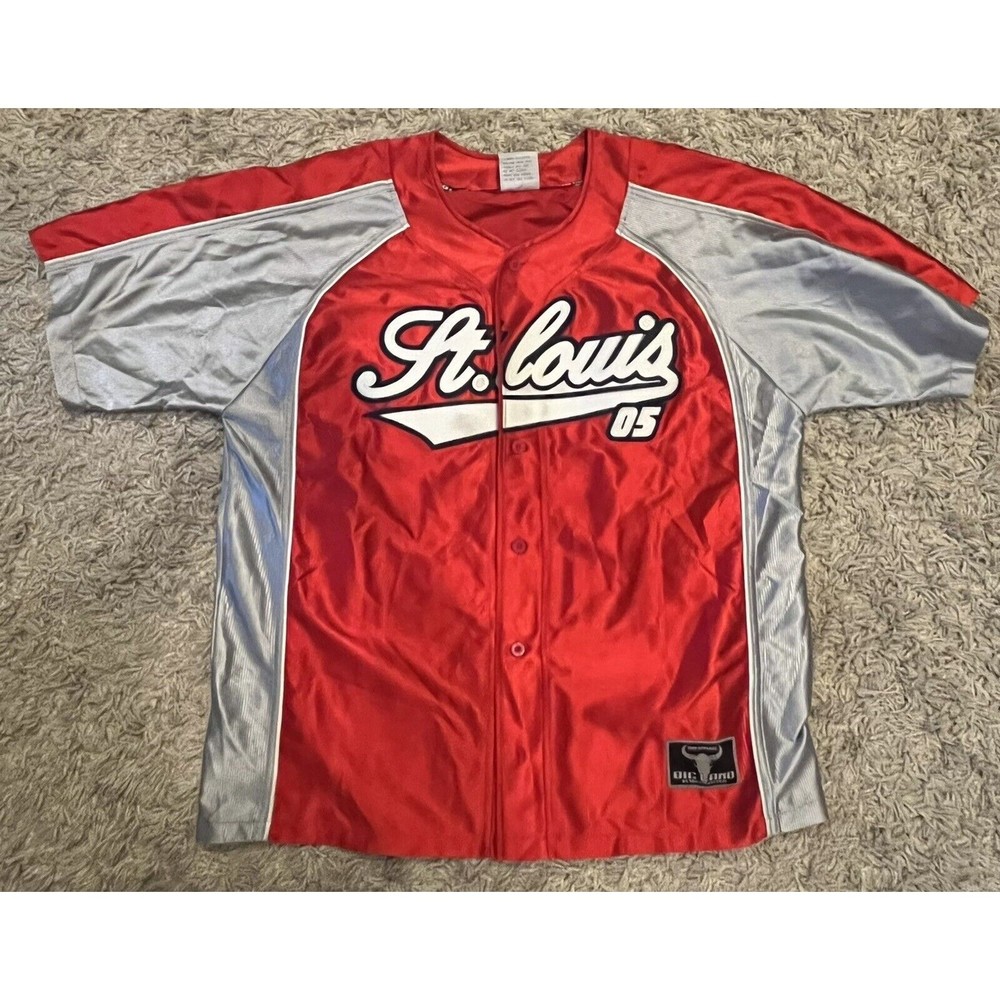Big Land Brand St. Louis 05 Baseball Jersey Size Extra Large
